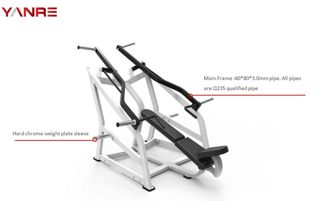 Iso-lateral Incline Chest Press 7